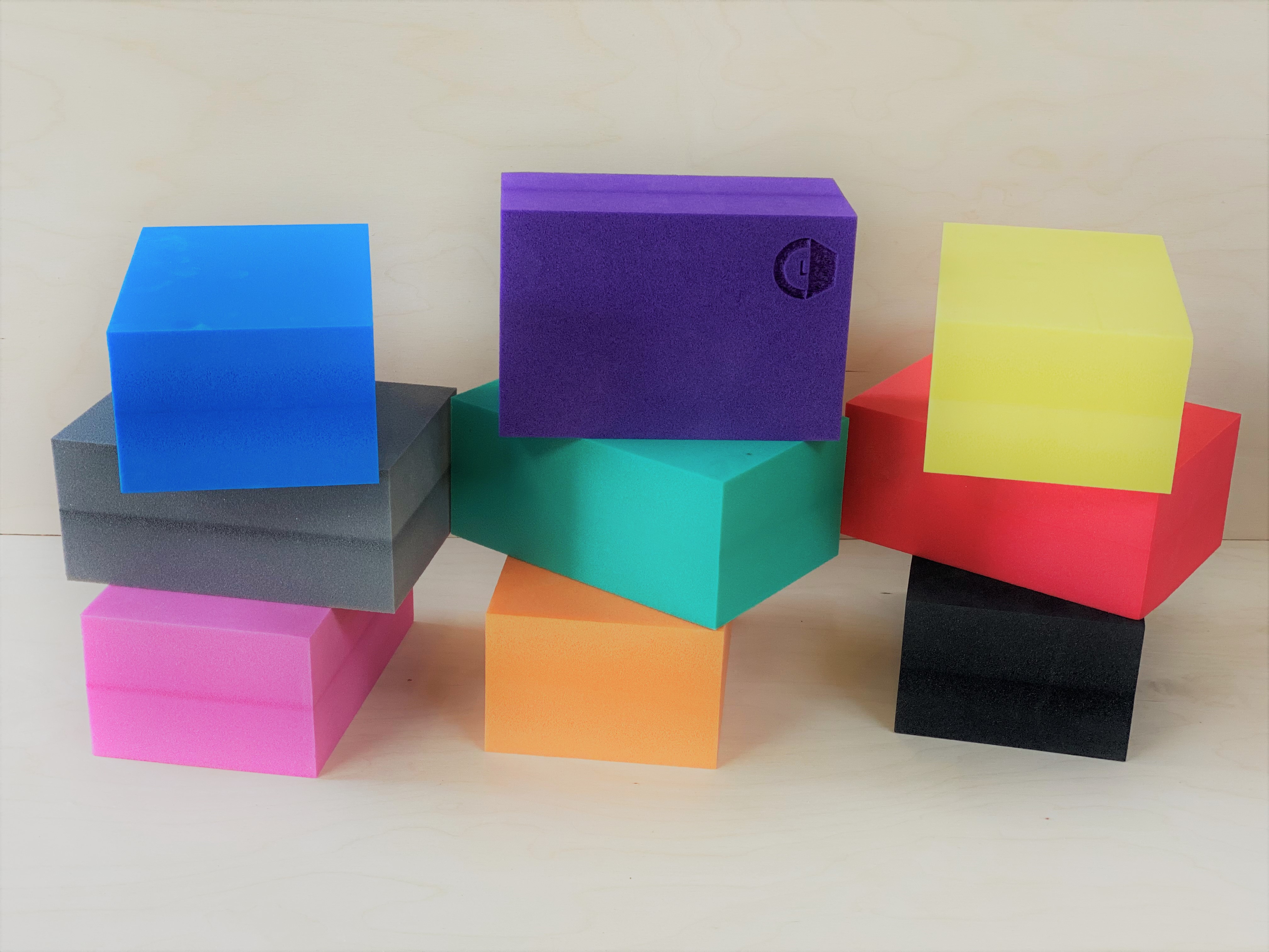 polystyrene blocks